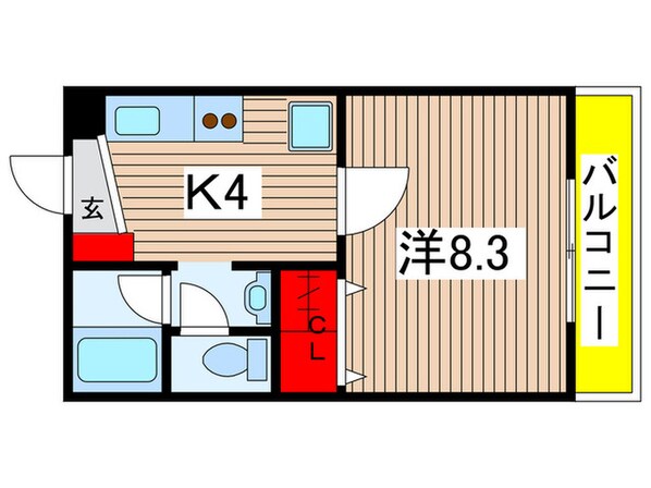 エスペランサの物件間取画像